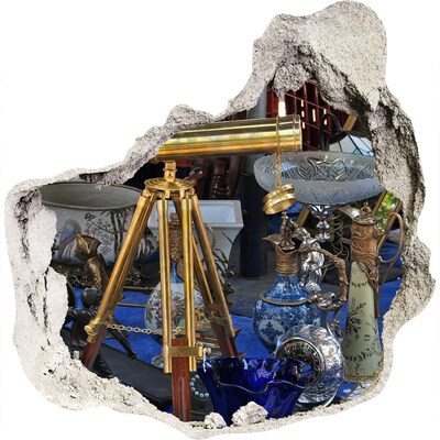 Fototapeta dziura na ścianę Antyki w tajemniczym sklepie