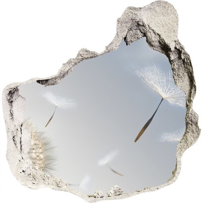 Vinilo adhesivo efecto agujero 3d para casa Dientes de león en las nubes