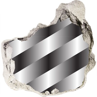 Vinilo decorativo boquete pared irregular Ilusión de pared rota