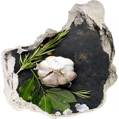 Pegatina pared rota trampantojo decorativo Aromas de cocina