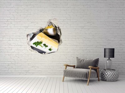 Vinilo decorativo boquete pared irregular Inspiraciones para la cocina
