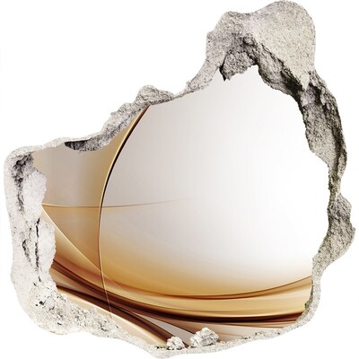 Dziura 3d fototapeta naklejka Abstrakcyjna przestrzeń za ścianą