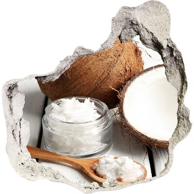 Vinilo adhesivo efecto agujero 3d para casa Delicias de coco