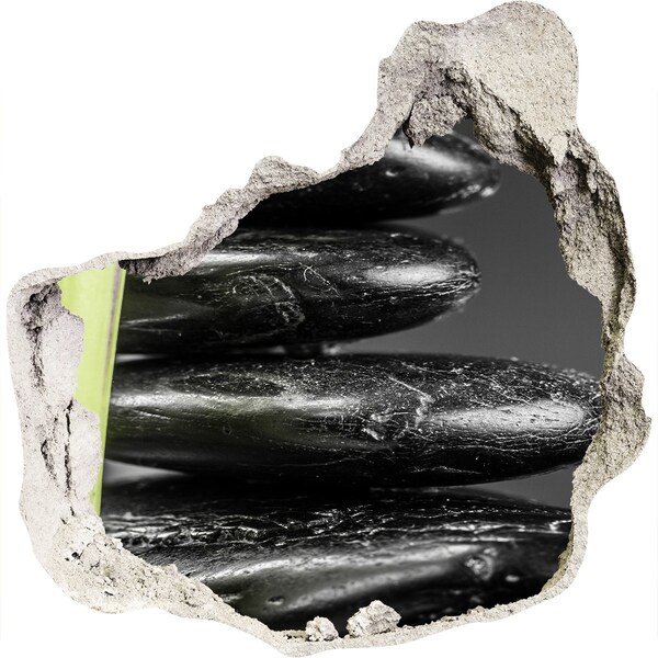 Pegatina pared rota trampantojo decorativo Piedras de spa