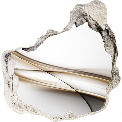 Samoprzylepna dziura ścienna 3D Abstrakcyjna przestrzeń za ścianą