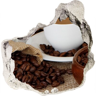 Vinilo adhesivo efecto agujero 3d para casa Café en la comodidad de tu hogar