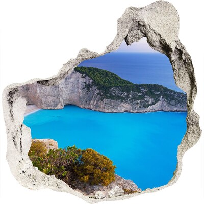 naklejka fototapeta 3D widok Zatoka Zakynthos