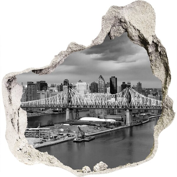 Samoprzylepna naklejka na ścianę Most w Nowym Jorku