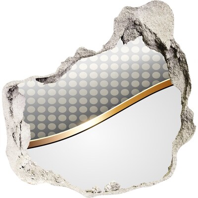 Pegatina pared rota trampantojo decorativo Pared de espejos rota