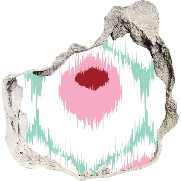 Vinilo adhesivo efecto agujero 3d para casa Ilusión sonora en el hormigón