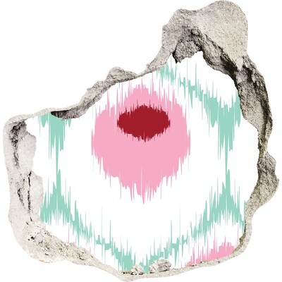 Vinilo adhesivo efecto agujero 3d para casa Ilusión sonora en el hormigón