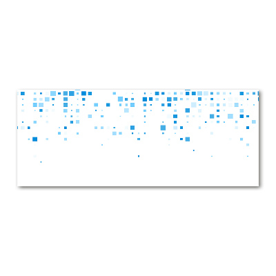 Foto obraz akryl Niebieskie kwadraty