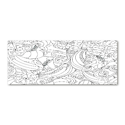 Obraz zdjęcie na ścianę akryl Ornamenty