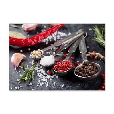 Cuadro metacrilato horizontal Hierbas y especias