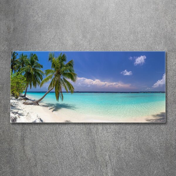 Cuadro acrílico horizontal Panorama de la playa