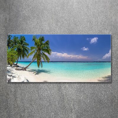 Foto obraz szkło akryl Panorama plaży