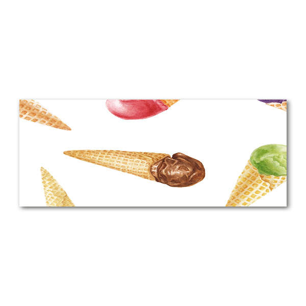 Cuadro metacrilato horizontal Helado