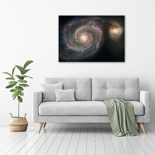 Pintura en acrílico horizontal Nebulosa