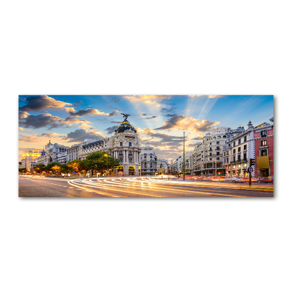 Cuadro acrílico horizontal Madrid España