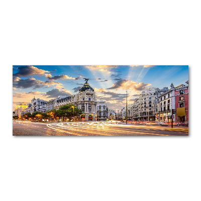 Cuadro acrílico horizontal Madrid España
