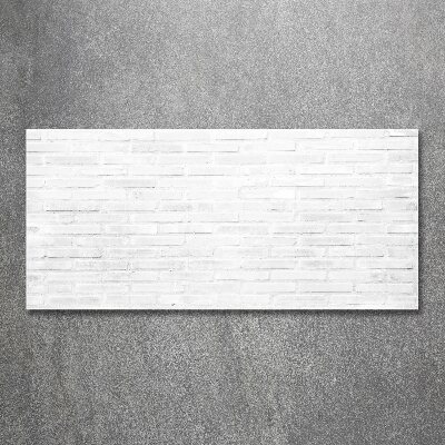 Cuadro acrílico horizontal pared de ladrillos