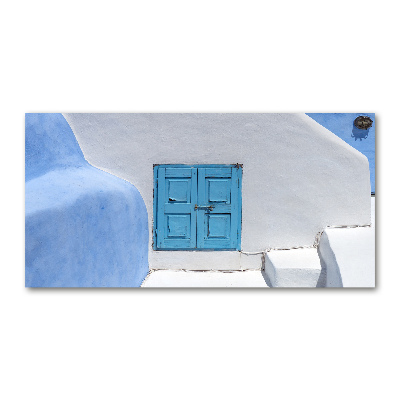 Foto en metacrilato horizontal Santorini Grecia