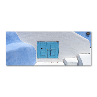 Foto en metacrilato horizontal Santorini Grecia