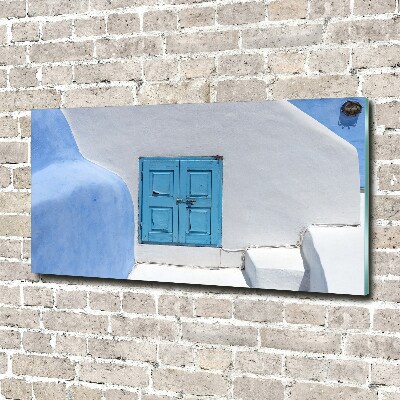 Foto en metacrilato horizontal Santorini Grecia