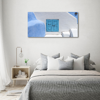 Foto en metacrilato horizontal Santorini Grecia