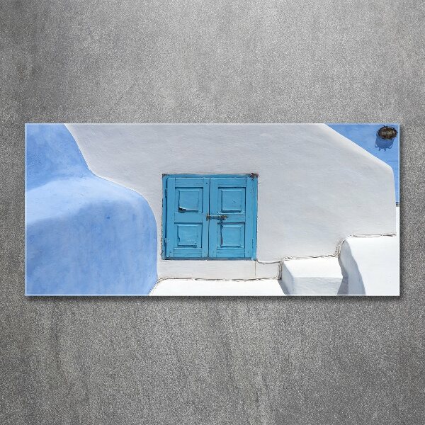 Foto en metacrilato horizontal Santorini Grecia