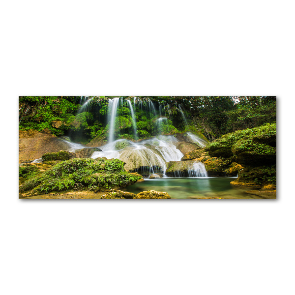 Cuadro acrílico horizontal Cascada