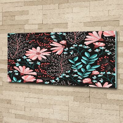 Foto en metacrilato horizontal flores de primavera