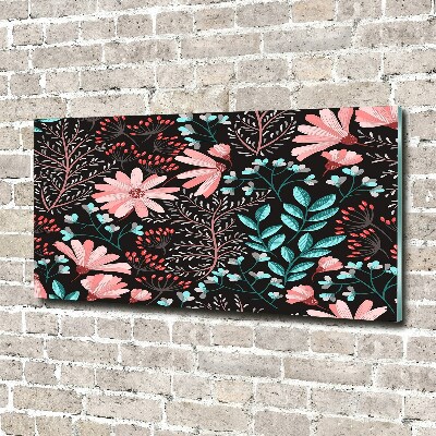 Foto en metacrilato horizontal flores de primavera