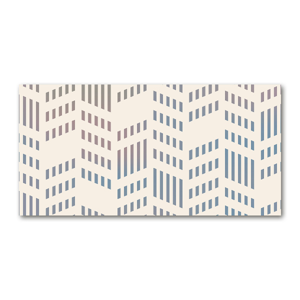 Cuadro metacrilato horizontal Fondo geométrico