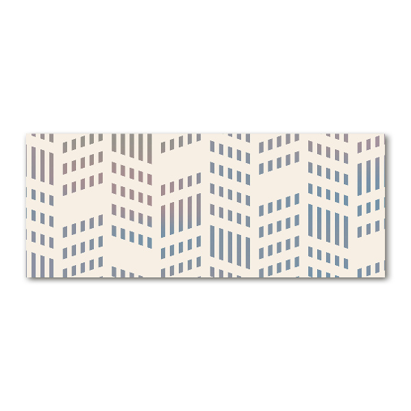 Cuadro metacrilato horizontal Fondo geométrico