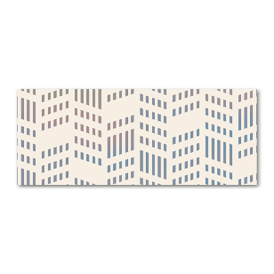 Cuadro metacrilato horizontal Fondo geométrico