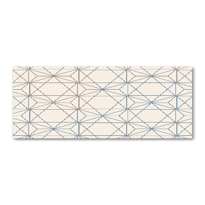 Foto en metacrilato horizontal Fondo geométrico