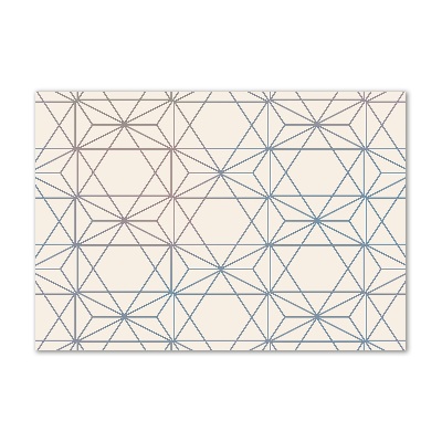 Foto en metacrilato horizontal Fondo geométrico