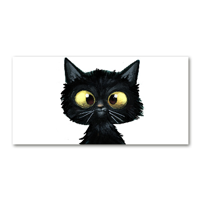 Cuadro acrílico horizontal Ilustración de gato