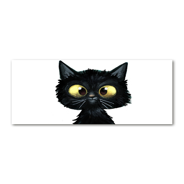 Cuadro acrílico horizontal Ilustración de gato