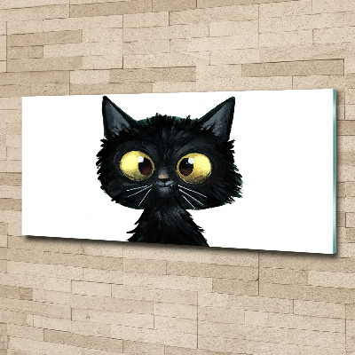 Cuadro acrílico horizontal Ilustración de gato