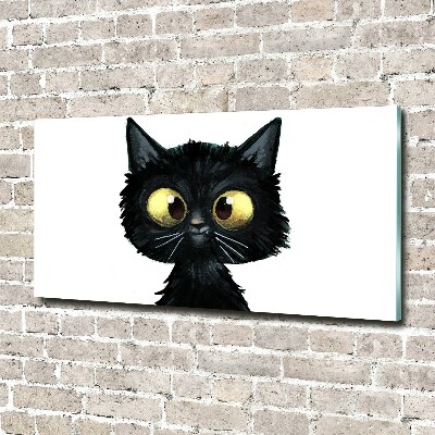Cuadro acrílico horizontal Ilustración de gato