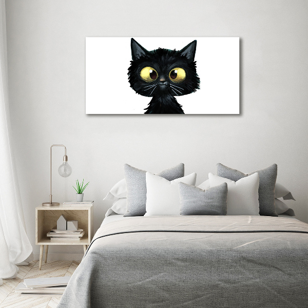 Cuadro acrílico horizontal Ilustración de gato