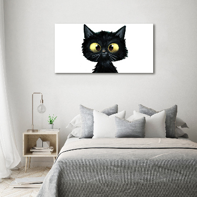 Cuadro acrílico horizontal Ilustración de gato