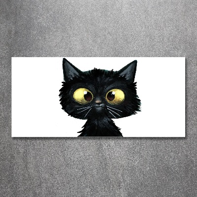 Cuadro acrílico horizontal Ilustración de gato