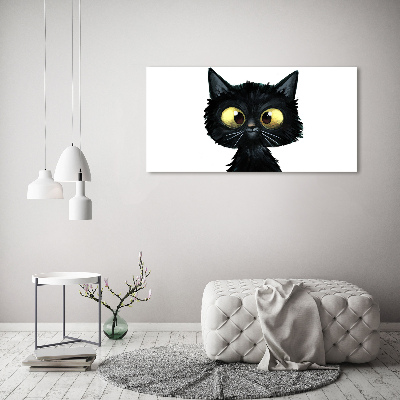 Cuadro acrílico horizontal Ilustración de gato
