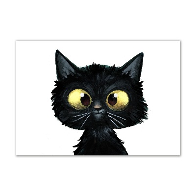 Cuadro acrílico horizontal Ilustración de gato
