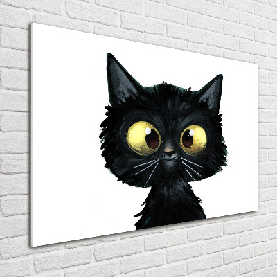 Cuadro acrílico horizontal Ilustración de gato