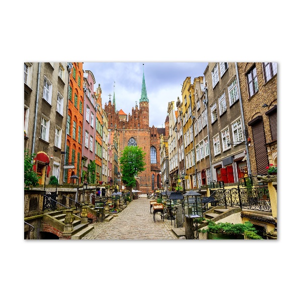 Foto obraz szkło akryl Gdańsk Polska