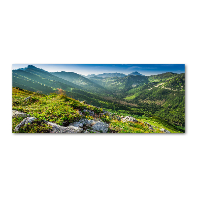 Cuadro metacrilato horizontal Amanecer en los montes Tatra